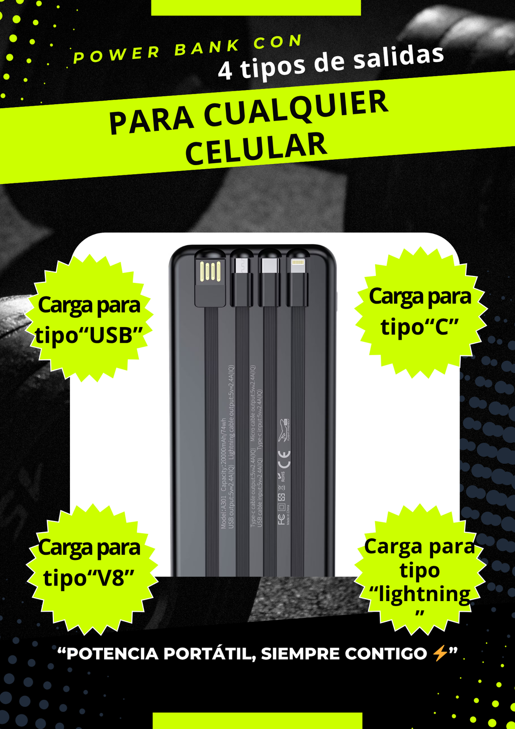 Batería Romax 36 000 PREMIUM