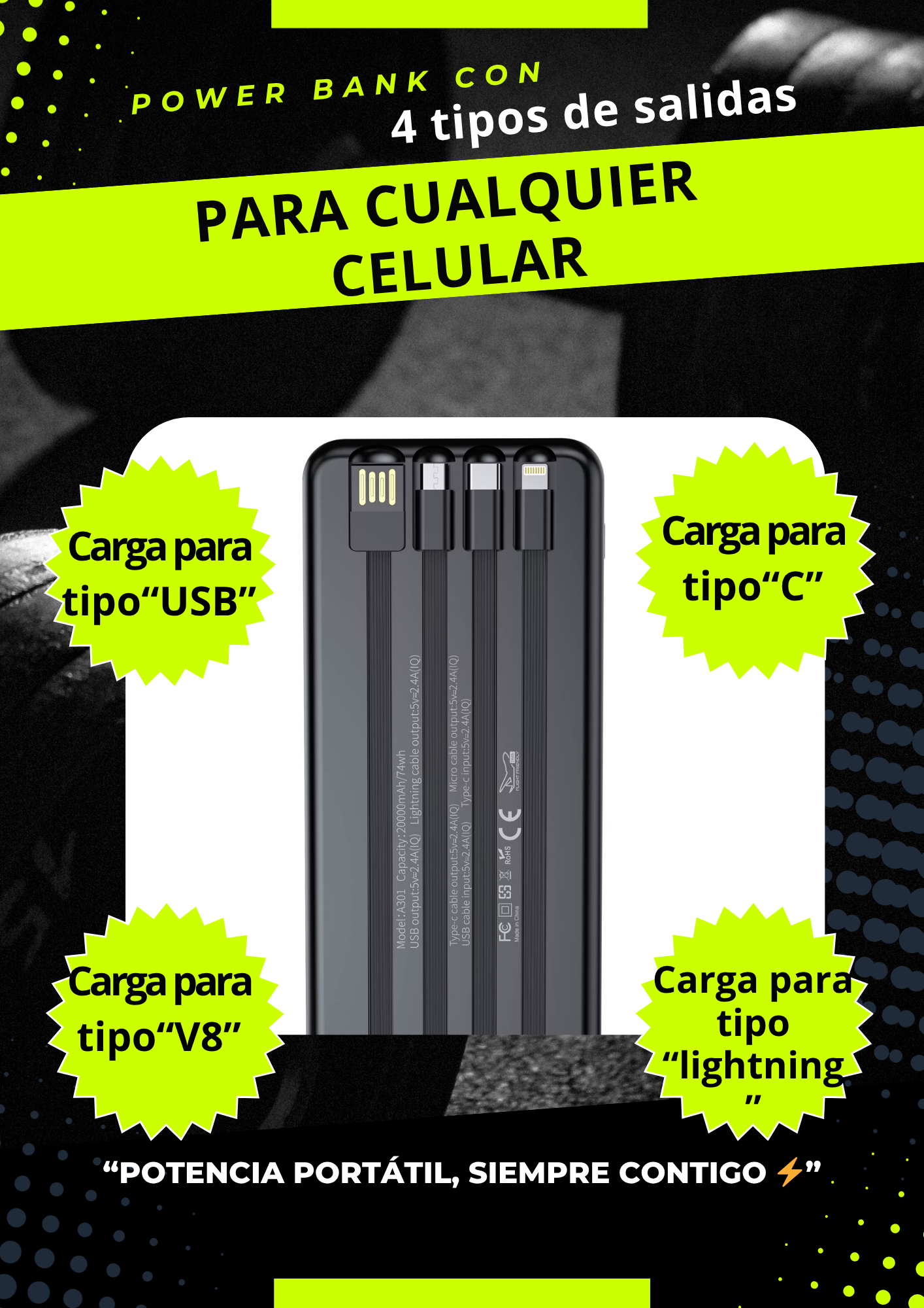 Batería Romax 36 000 PREMIUM